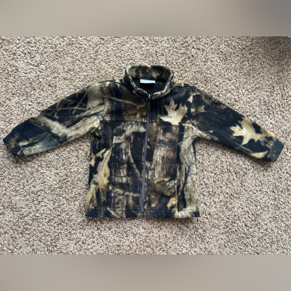 SOLD Columbia Camo Fleece Toddler Jacket
